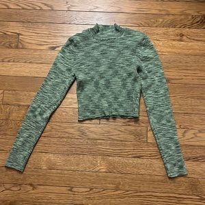 Pacsun long sleeve cropped top
